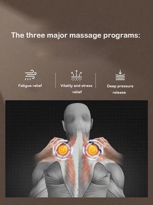 Infrared Physiotherapy Hot Therapy Vibrating Mini Cervical Smart Relax Neck Massager