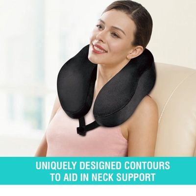YLP-2115 Relaxing Black Neck Massager Infrared Physiotherapy Function