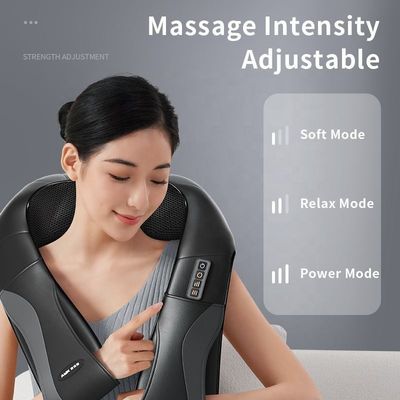 U-shape Design Electric Back Shoulder Massager for Muscle Pain Relief Rated power 24W