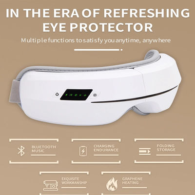 20*14.2*8.7cm Rechargeable Eye Massager with Heat Therapy and Musical Smart Massager