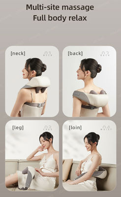 2kg Product Weight Portable Neck Massager with Timing Control and Rechargeable Battery