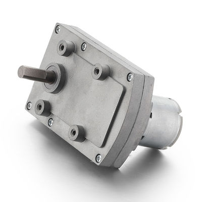 24v 32mm Direct Supply Brushed DC Motor with Silver Housing and Low Noise Level of 75dB