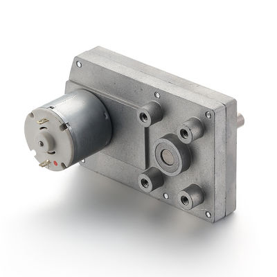 24v 32mm Direct Supply Brushed DC Motor with Silver Housing and Low Noise Level of 75dB