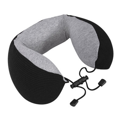 Relaxing Massage U shape Memory Foam Travel Neck Pillow with 2000mAh Battery Capacity