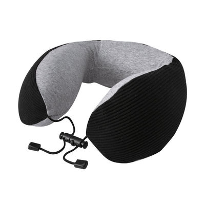 Relaxing Massage U shape Memory Foam Travel Neck Pillow with 2000mAh Battery Capacity