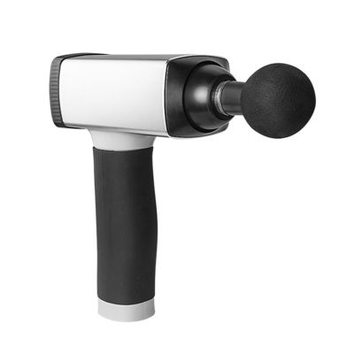Body Massage Vibration Machine Mini Massage Gun with 5 Levels and 4 Massage Heads