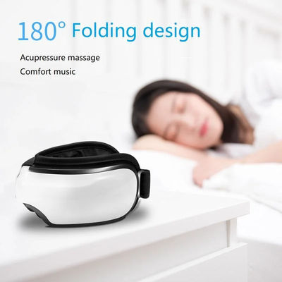 Home Electric Heated Eye Massager with Thermal Vibration and RF Wrinkle Remove 24W