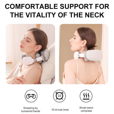 2000mA Charging Current Deep Kneading Massage Portable Neck Massager Customize Logo