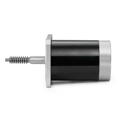 Adjustable Speed and Reverse 24V 100W Brushed DC Motor for Black Industrial Machinery