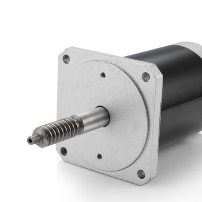 Adjustable Speed and Reverse 24V 100W Brushed DC Motor for Black Industrial Machinery
