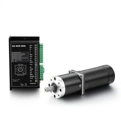 Low Rpm DC Brushless Planetary Gear Motor with Gearbox 24V 70W Reducer Motor Diameter 57mm