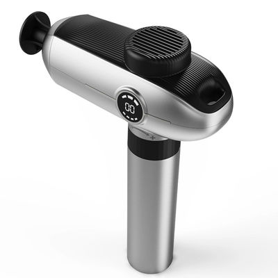 LCD Screen Massager Vibration 30 Speed Mini Massage Gun for Full Body Relaxation