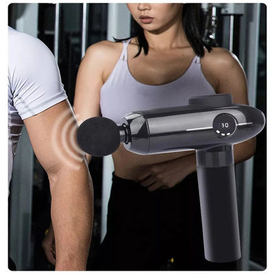 LCD Screen Massager Vibration 30 Speed Mini Massage Gun for Full Body Relaxation