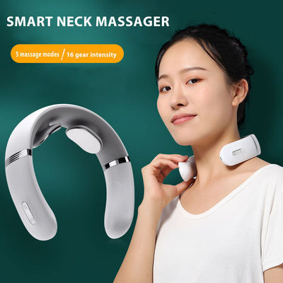 Wireless Mini Electric Neck Massager with Intelligent Remote Control and Customized Massage Options