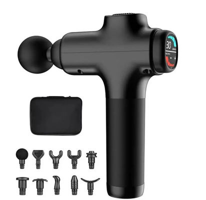 Nano Silica Gel Handle 30 Speed Muscle Massage Gun for Fascia Release and Pain Relief