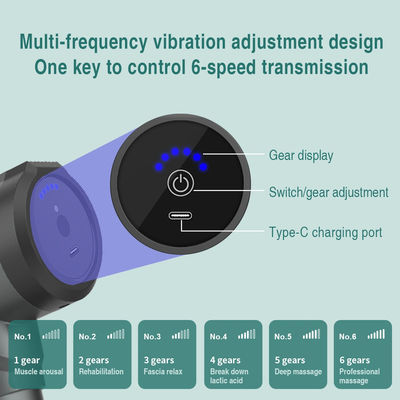 Body Massage Vibration Machine 2024 Percussion Muscle Gun for Deep Tissue Muscle Massage