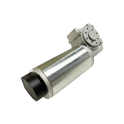 High Torque 63mm Worm Gear Brushed DC Motor for Heavy-Duty Applications