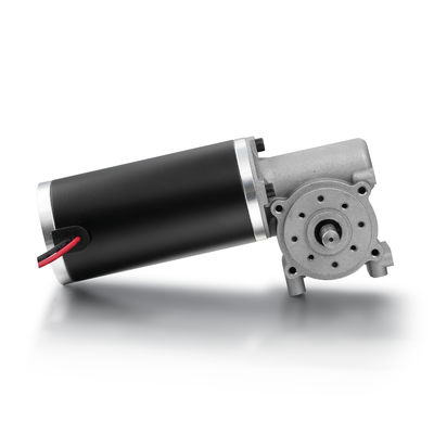 63mm D Shaft 3300rpm Worm Gear Brushed DC Electric Motor for Smart Home