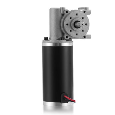 63mm D Shaft 3300rpm Worm Gear Brushed DC Electric Motor for Smart Home