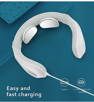 Innovative Mini Electric Neck Massager with Intelligent Remote Control 18.5X17X6.5 cm