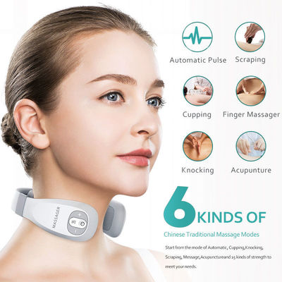 Innovative Mini Electric Neck Massager with Intelligent Remote Control 18.5X17X6.5 cm