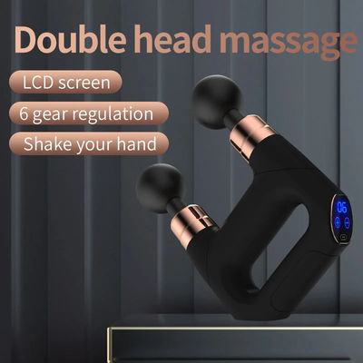 Timing Control Function Electric Double Head Massager for Muscle Recovery and Relaxation