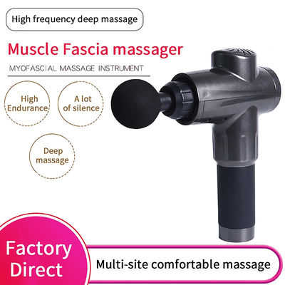 Adjustable Speed Wireless Classic Black Body Relax Muscle Massager with ABS Aluminum