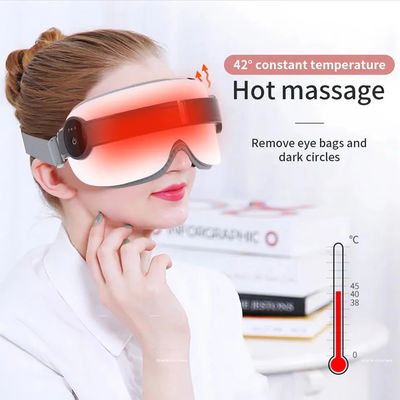 Portable Eye Massager with Heat Music Rechargeable Thermal Airbag Compression N.W. 42g