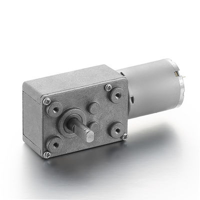 Continuous Current 12v 24v Brush DC Electric Motor 28mm 3.79W/7.73W with Worm Gear