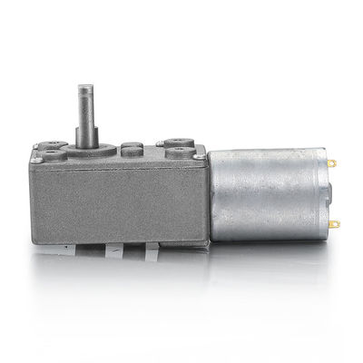 Continuous Current 12v 24v Brush DC Electric Motor 28mm 3.79W/7.73W with Worm Gear