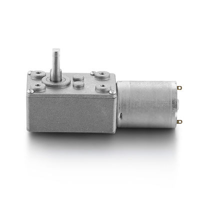 Continuous Current 12v 24v Brush DC Electric Motor 28mm 3.79W/7.73W with Worm Gear