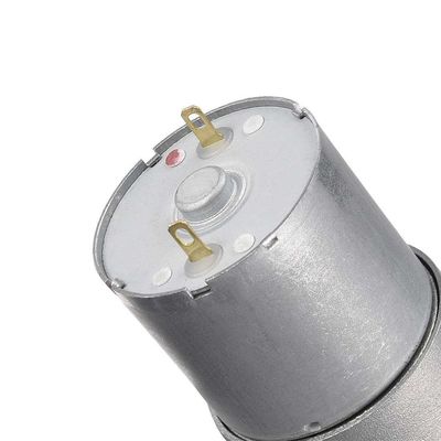 Pure Metal 24V DC Gear Motor for Treadmill Waterproof Feature Speed Range 12-1600r/min