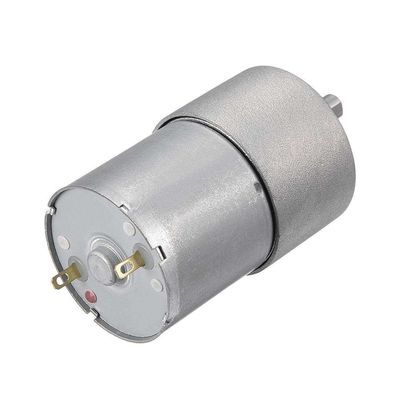 Pure Metal 24V DC Gear Motor for Treadmill Waterproof Feature Speed Range 12-1600r/min