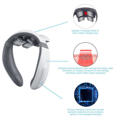 Custom Label Intelligent Wireless Neck Massager for Cervical Pain Relief and Relief