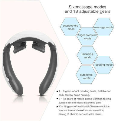 Custom Label Intelligent Wireless Neck Massager for Cervical Pain Relief and Relief