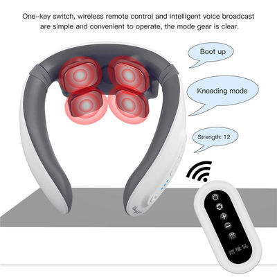 Custom Label Intelligent Wireless Neck Massager for Cervical Pain Relief and Relief