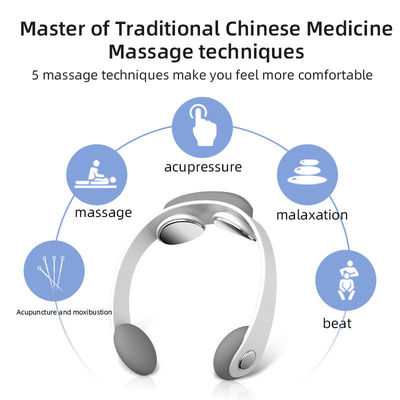 Smart Neck Massager with and Powerful Wireless Mini Electric EMS  YLP-2101