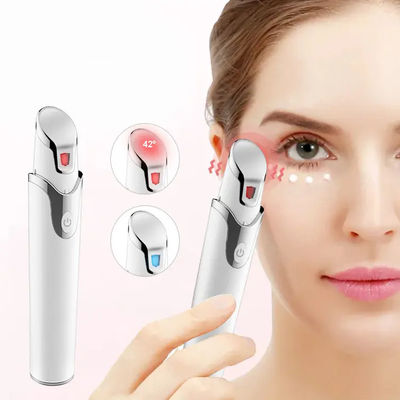 Facial Eye Massager Wand with Heat Compression 3-in-1 Rechargeable Skin Care Tool