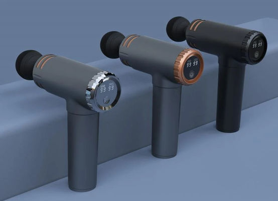 Timing Control Mini Muscle Massage Gun for Deep Tissue Vibration and Body Relaxation