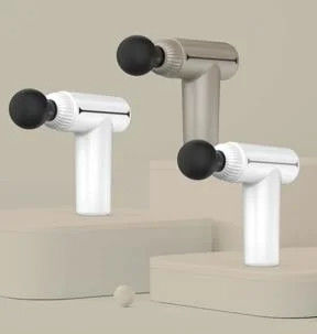 Timing Control Mini Muscle Massage Gun for Deep Tissue Vibration and Body Relaxation