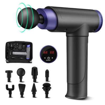 10 pc per CTN Best Customized Handheld Fitness Muscle Massage Gun for Body Relaxation