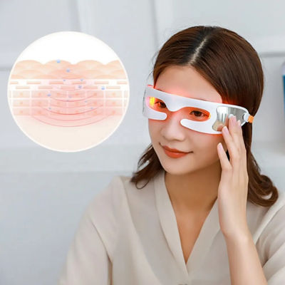 Facial Skin Care Machine Led Red Light Therapy Mask Eye Massager for Wireless Smart Device