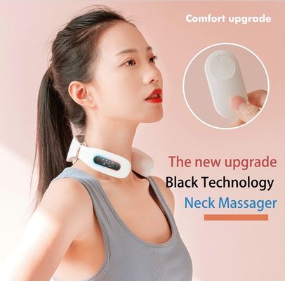 Massage TNES Electric Pulse OLED Display Voice Broadcast Remote Control Neck Massager