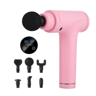 Portable Power Fascial Massage Gun Handheld with ABS Aluminum and Brushless Motor