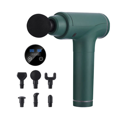 Portable Power Fascial Massage Gun Handheld with ABS Aluminum and Brushless Motor