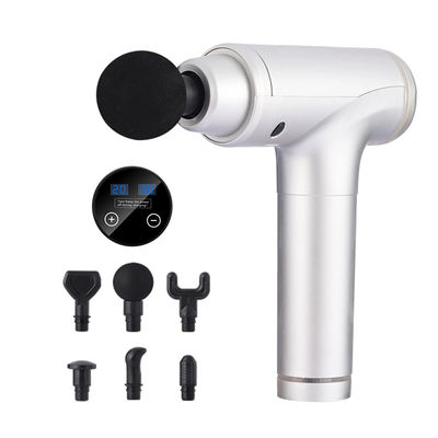 Portable Power Fascial Massage Gun Handheld with ABS Aluminum and Brushless Motor