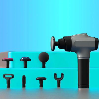 10 pc per CTN Portable Full Body Fascia Massage Gun with Rotate Auxiliary Handle