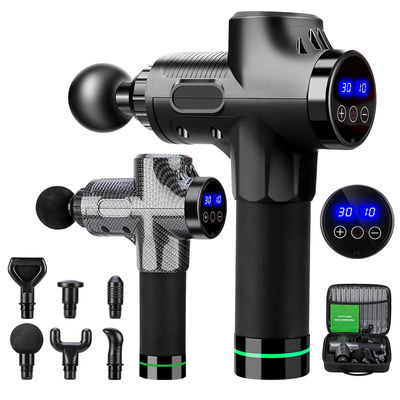 LCD Display 30 Speed Portable Electronic Body Vibration Massager for Relaxing Muscles