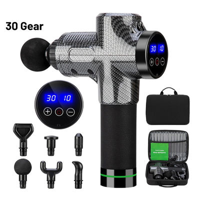 LCD Display 30 Speed Portable Electronic Body Vibration Massager for Relaxing Muscles