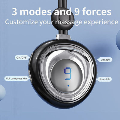 Rechargeable Electric Pulse Neck Massager for Customized Massage and Shoulder Relief